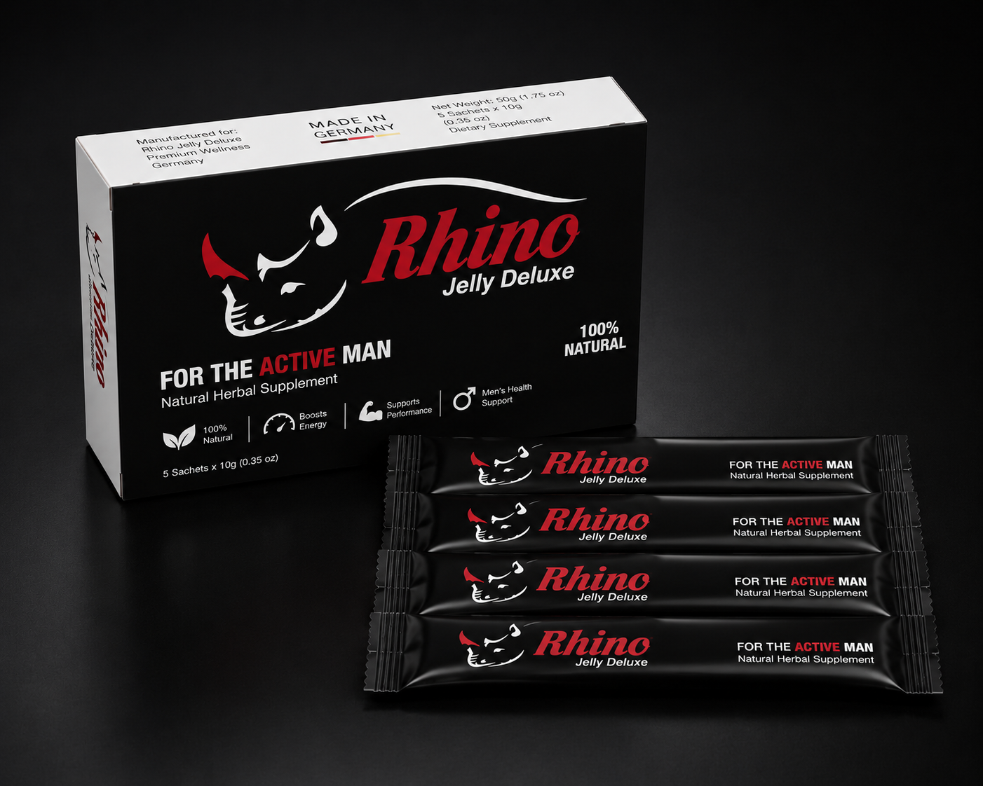 Rhino Oral Jelly Package x10